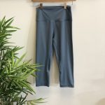 Capri Squat Proof Align Leggings - Slate Blue