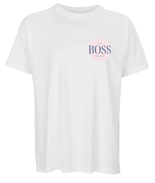 The Boss Project Oversized T-Shirt - Modern Logo