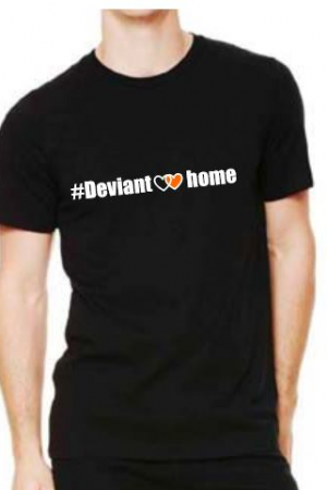 Deviant at home Tri bend T-shirt